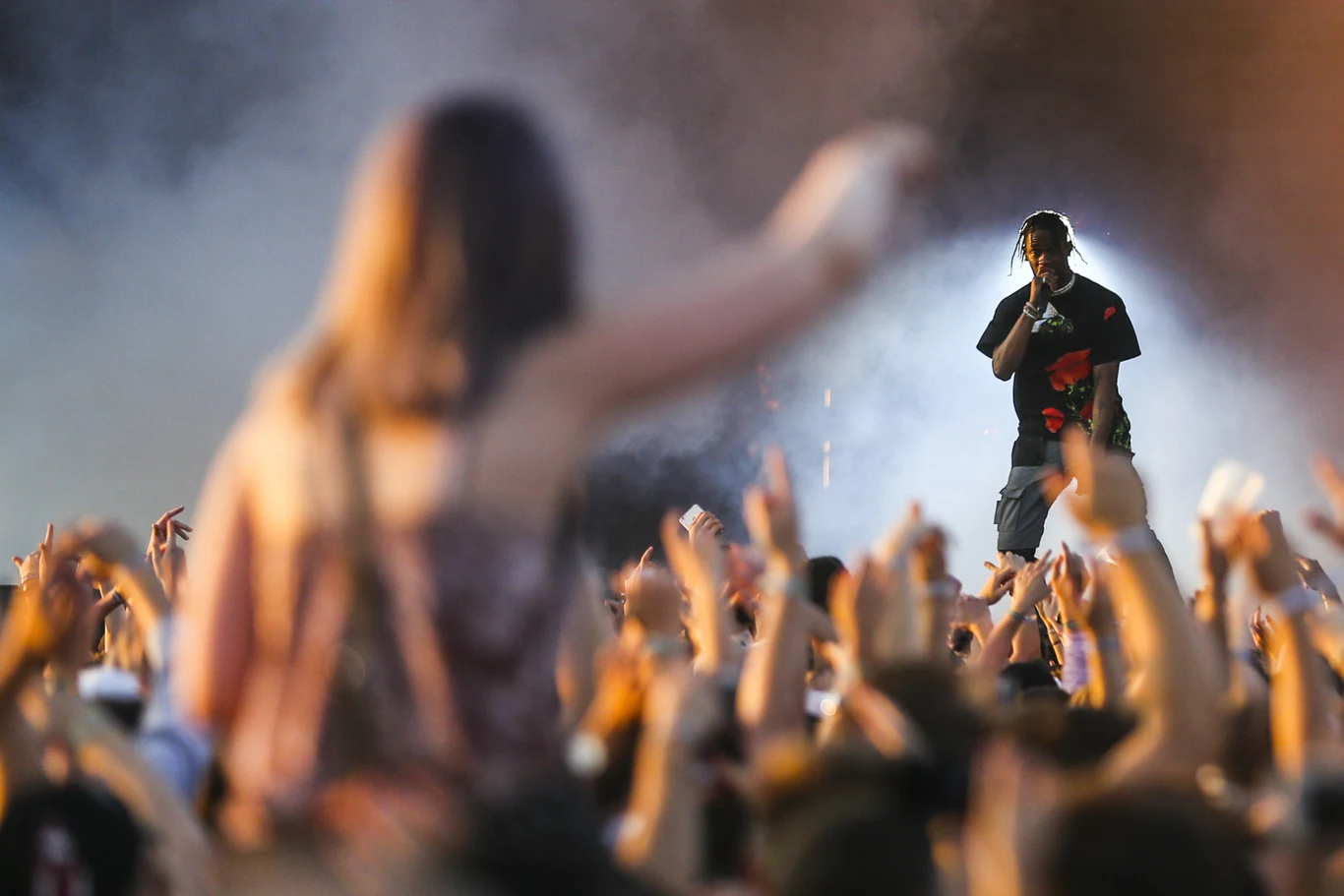 Travis Scott na Kraków Live Festival 2017
