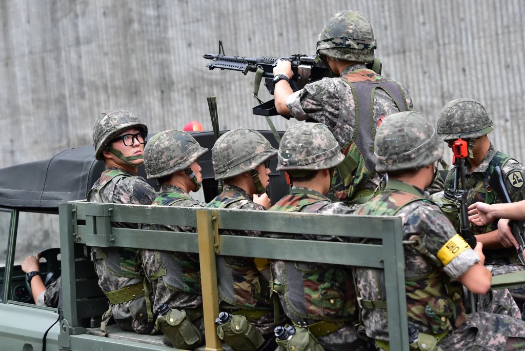 Koreańscy żołnierze Koreańscy żołnierze