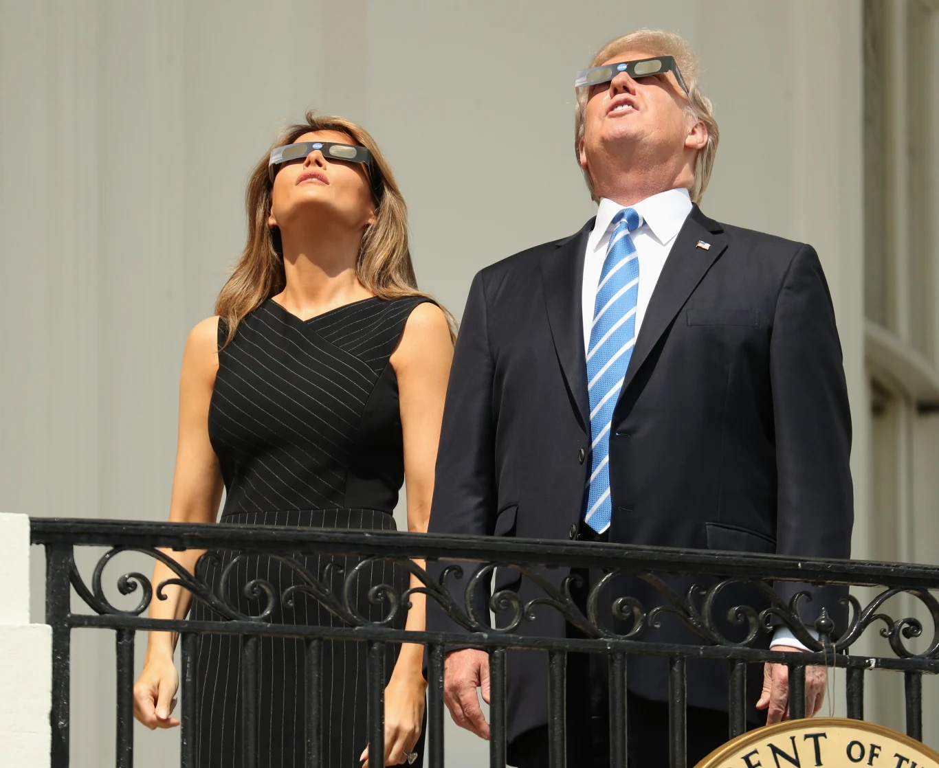 Donald i Melania Trumpowie Donald i Melania Trumpowie