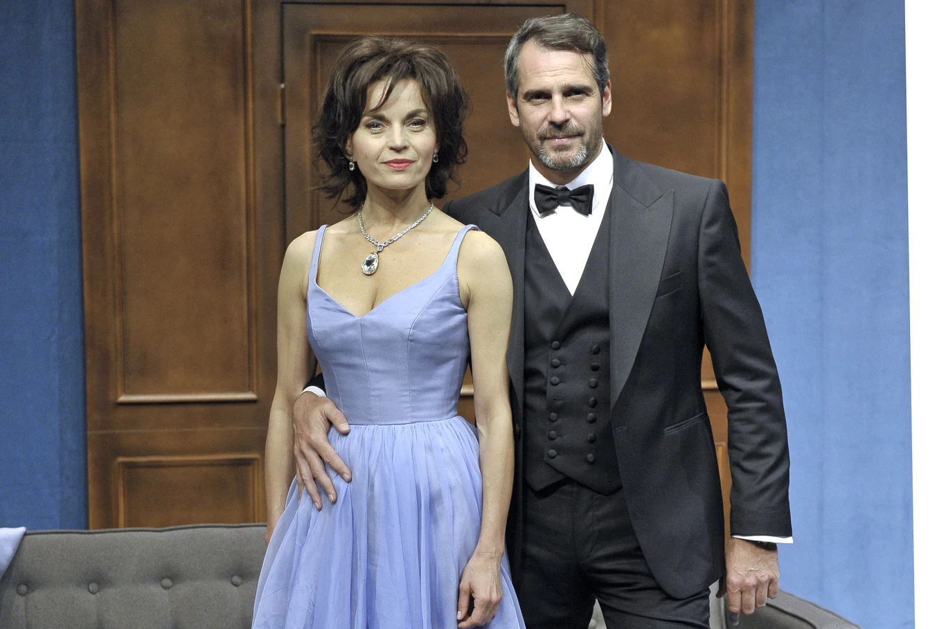 Małgorzata Foremniak i Paweł Deląg w spektaklu "Być jak Elizabeth Taylor" Małgorzata Foremniak i Paweł Deląg w spektaklu "Być jak Elizabeth Taylor"