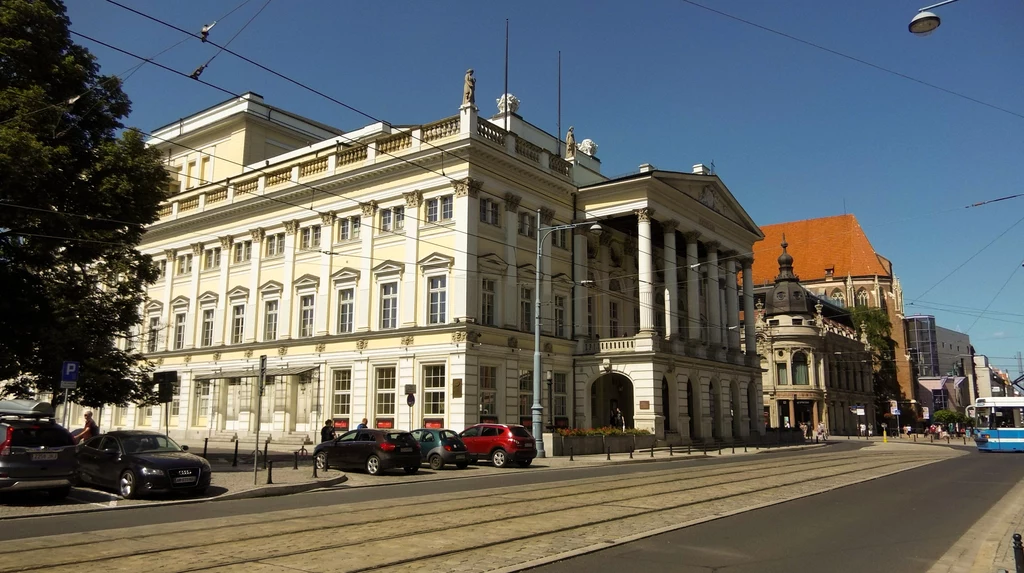 Zajęcia Mocka odbywały się niedaleko teatru