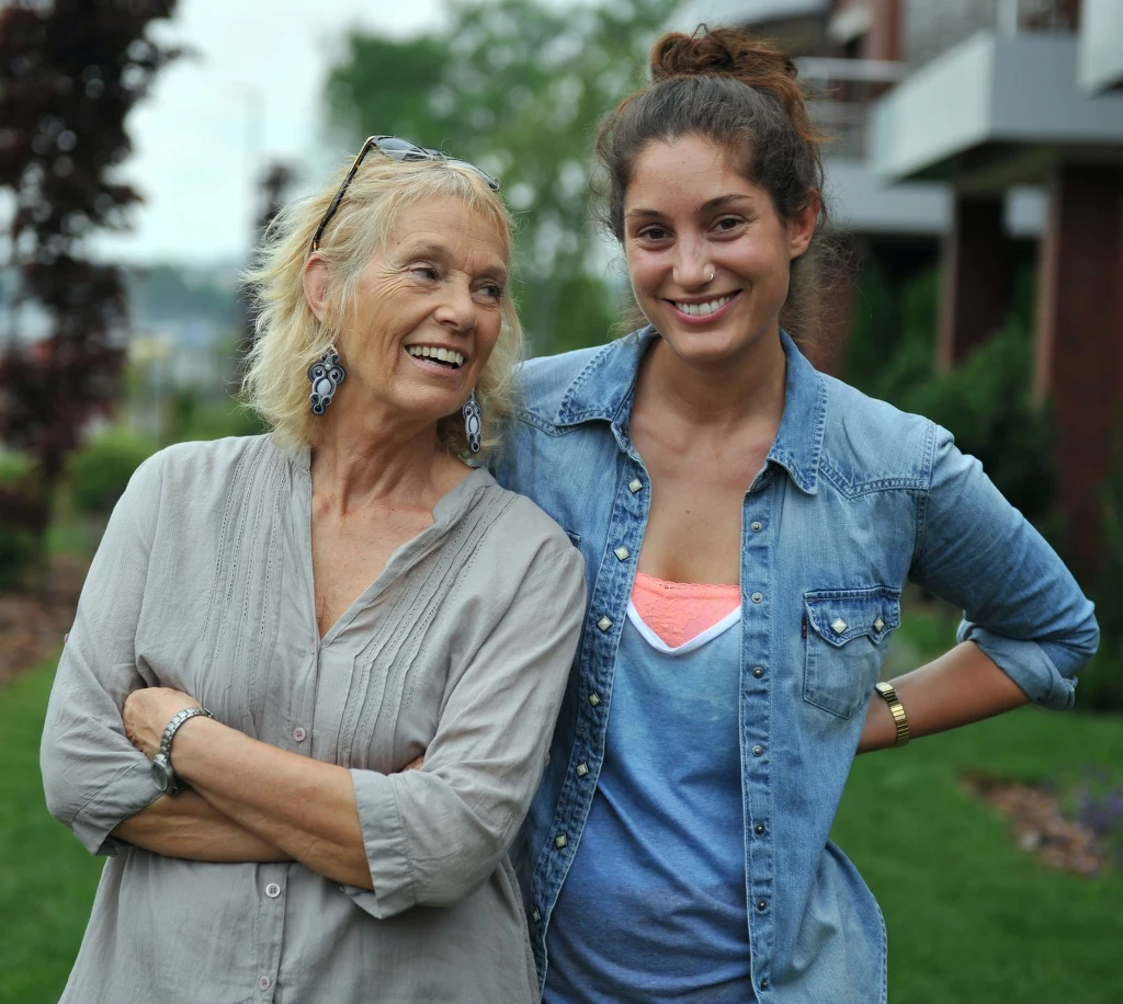 Małgorzata Braunek i Orina Krajewska