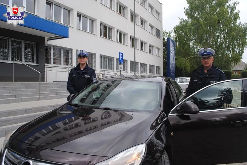 Policjanci pomogli w szybkim transporcie do szpitala