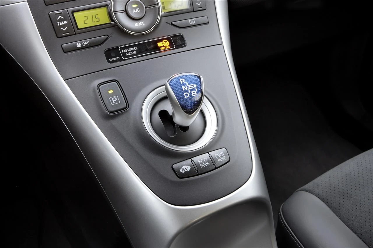 Automatyczna przekładnia w hybrydowej Toyocie Auris