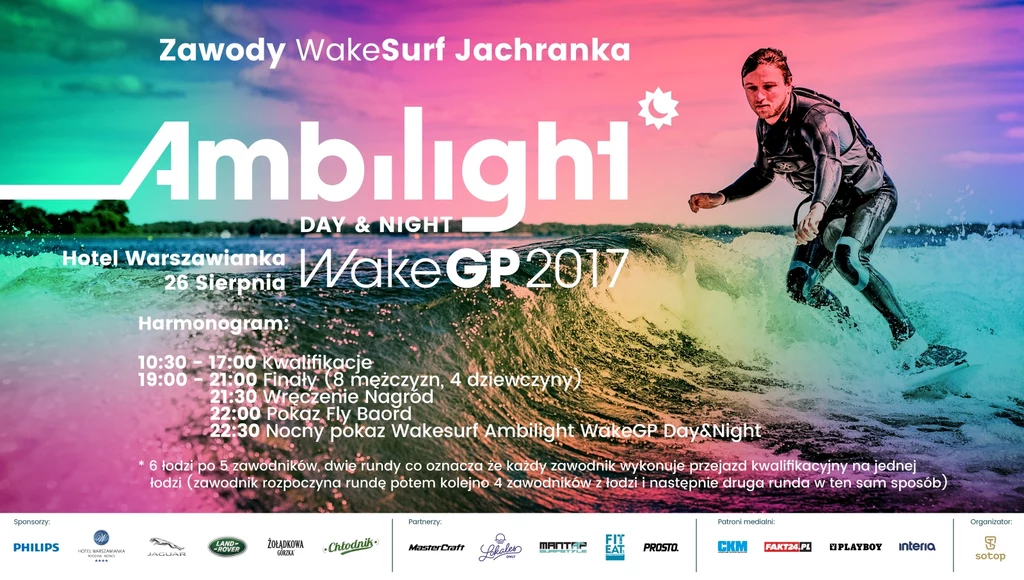 Ambilight DayNight - już 26 sierpnia w Warszawie