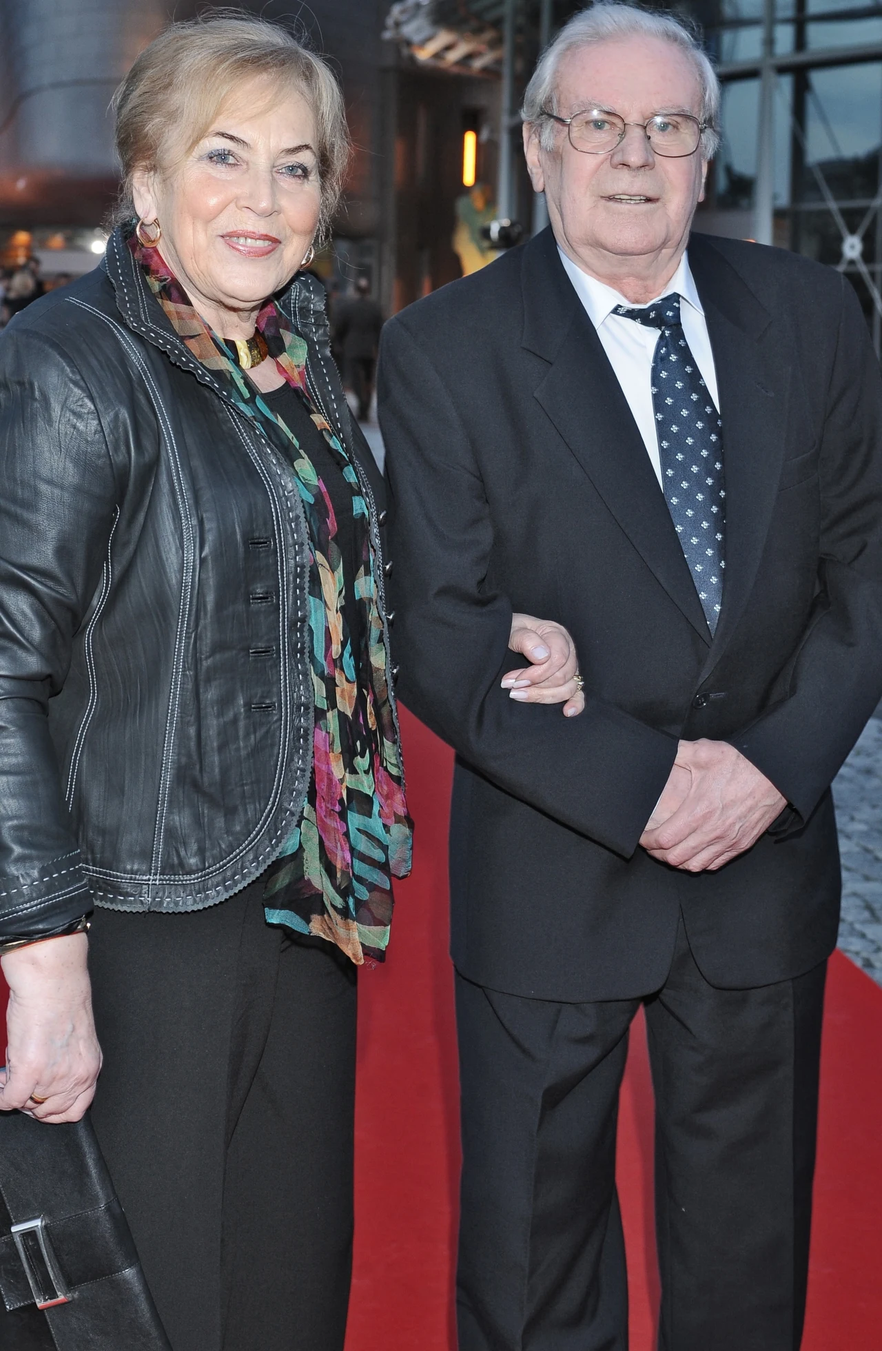 Wiesław Gołas z żoną  Wiesław Gołas z żoną