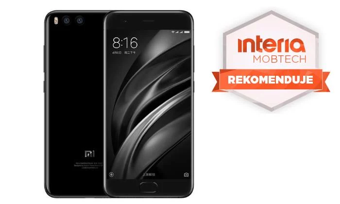 Xiaomi Mi6 otrzymuje REKOMENDACĘ serwisu Interia Mobtech