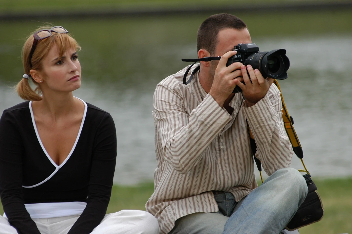 Bartek Świderski i Joanna Brodzik po rozstaniu zagrali razem w serialu "Magda M." Bartek Świderski i Joanna Brodzik po rozstaniu zagrali razem w serialu "Magda M."