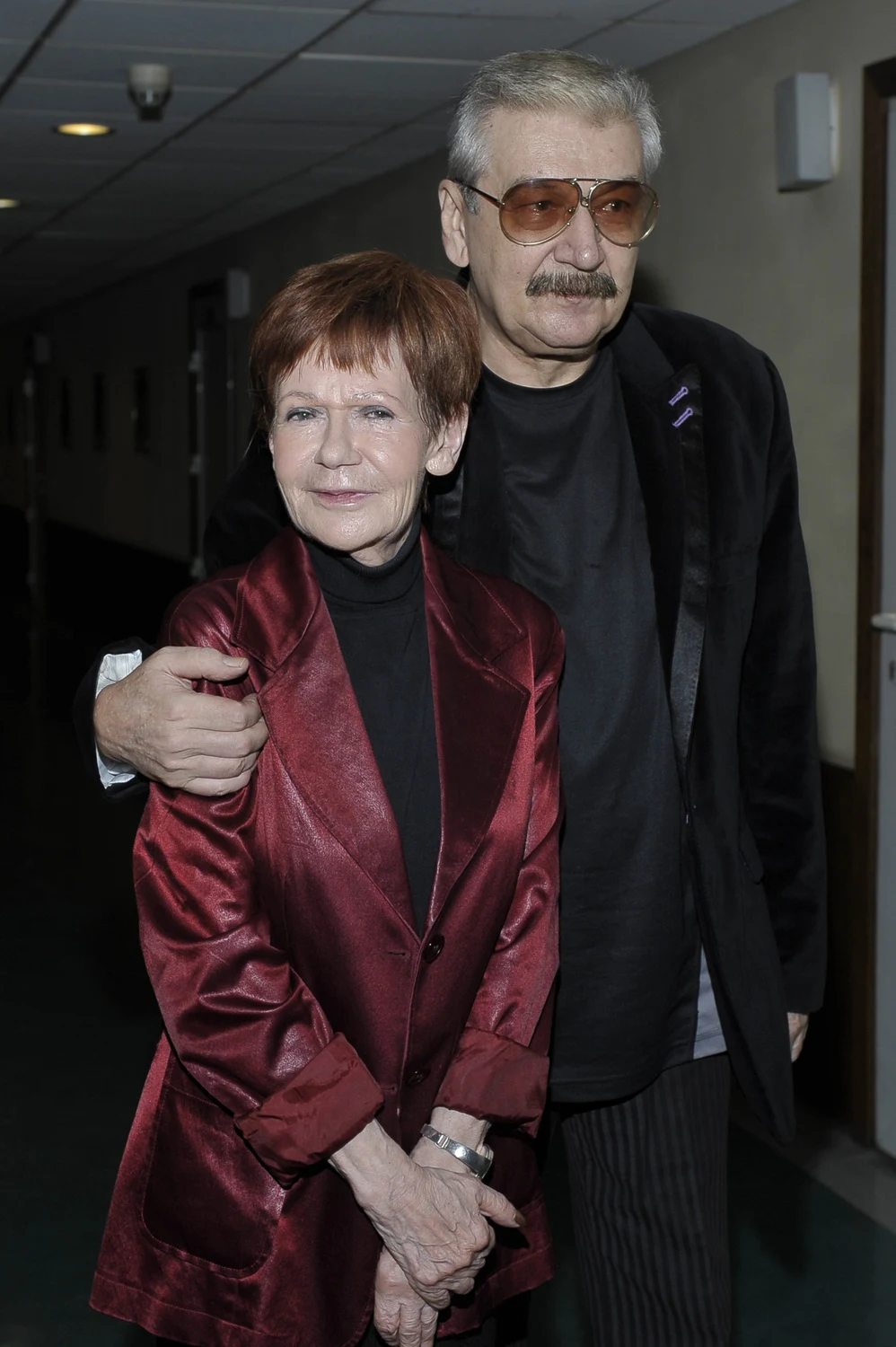 Maria Czubaszek i Wojciech Karolak