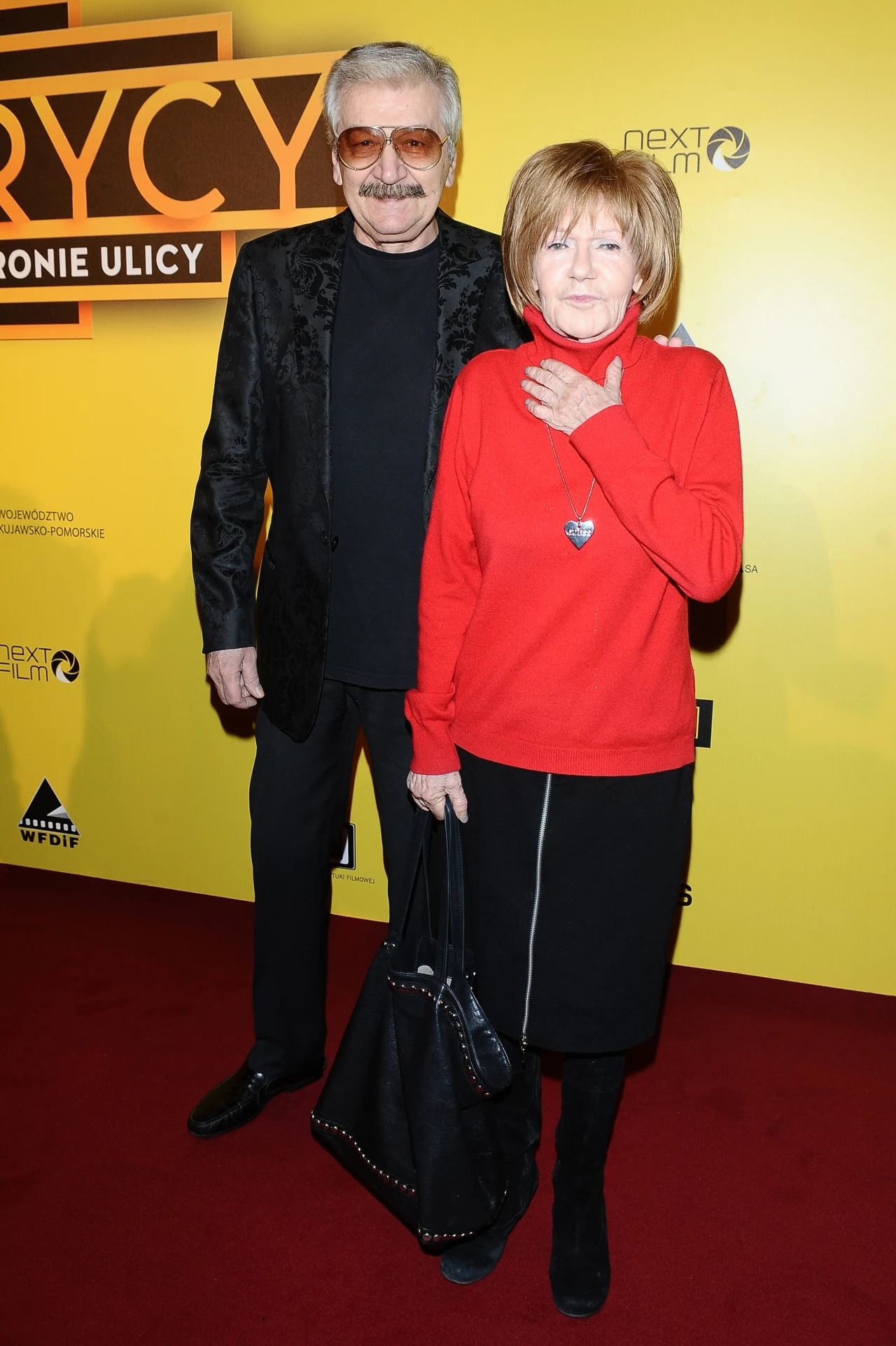 Wojciech Karolak i Maria Czubaszek