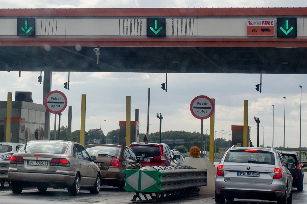 Punkt poboru opłat na autostradzie A2