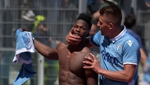 Senegalczyk w barwach Lazio Rzym