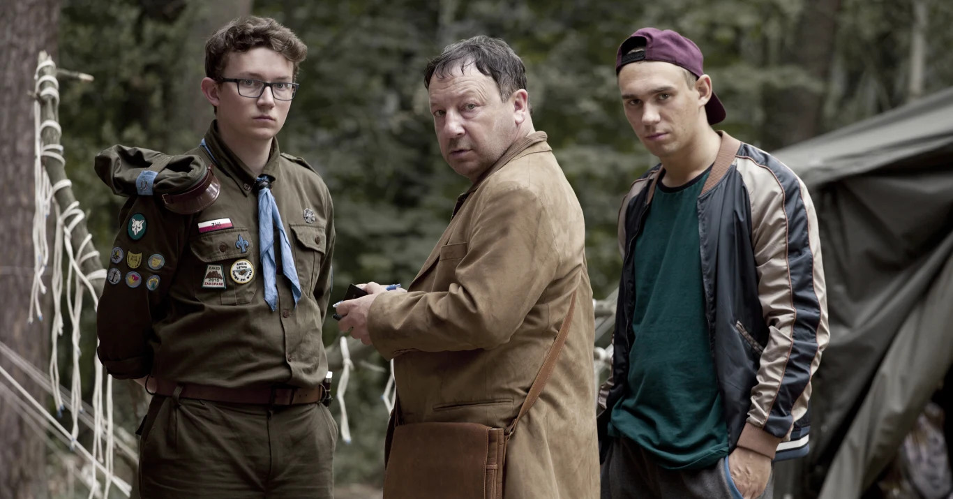 Zbigniew Zamachowski, Michał Włodarczyk w filmie "Czuwaj"