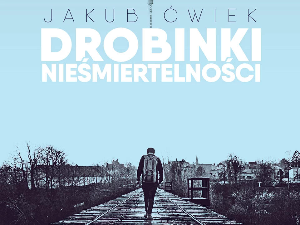 Fragment okładki "Drobinek nieśmiertelności"