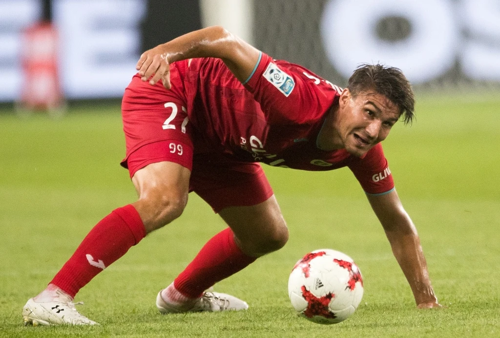 Michal Papadopulos zdobył drugą bramkę dla Piasta Michal Papadopulos zdobył drugą bramkę dla Piasta