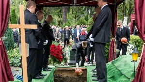 Uroczystości pogrzebowe Adama Wójcika
