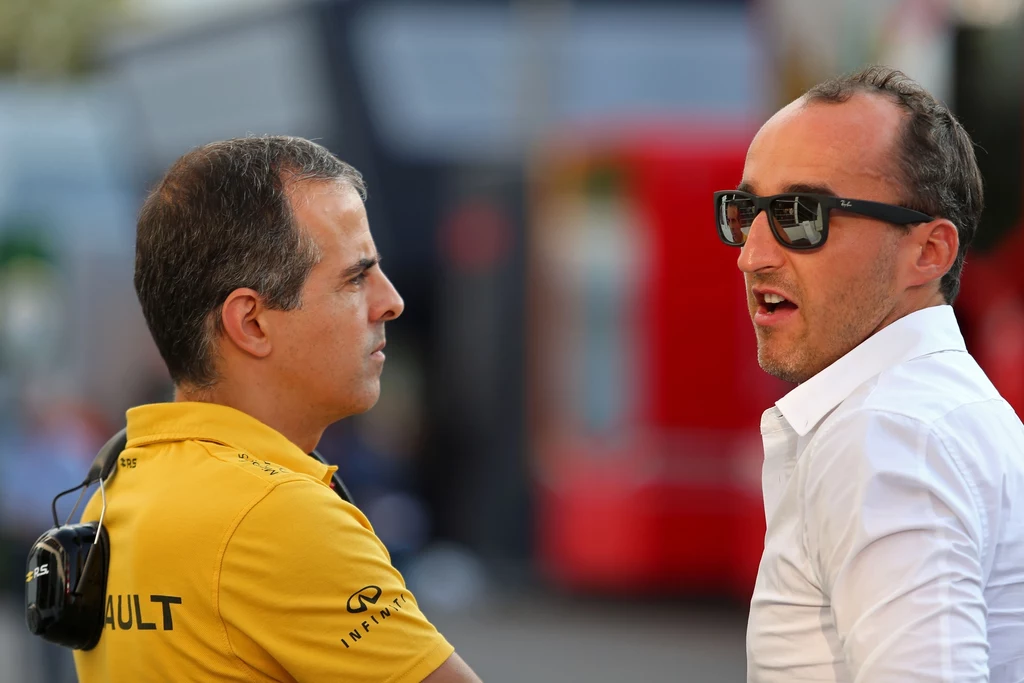 Robert Kubica pojawił się na torze podczas GP Włoch