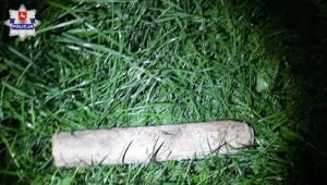 Niewybuch znaleziony w Szopinku