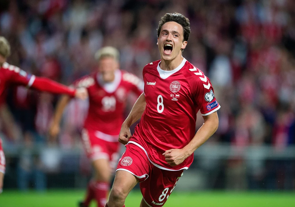 Thomas Delaney w piątek strzelił gola Polsce, a w poniedziałek skompletował hat-tricka z Armenią Thomas Delaney w piątek strzelił gola Polsce, a w poniedziałek skompletował hat-tricka z Armenią