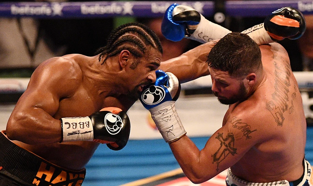 W marcu tego roku David Haye (z lewej) przegrał z Tonym Bellewem