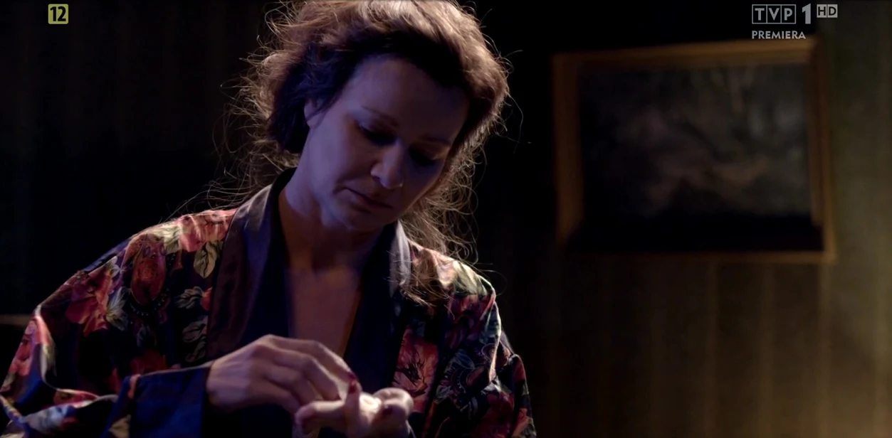 Małgorzata Kożuchowska jako Krystyna Skarbek