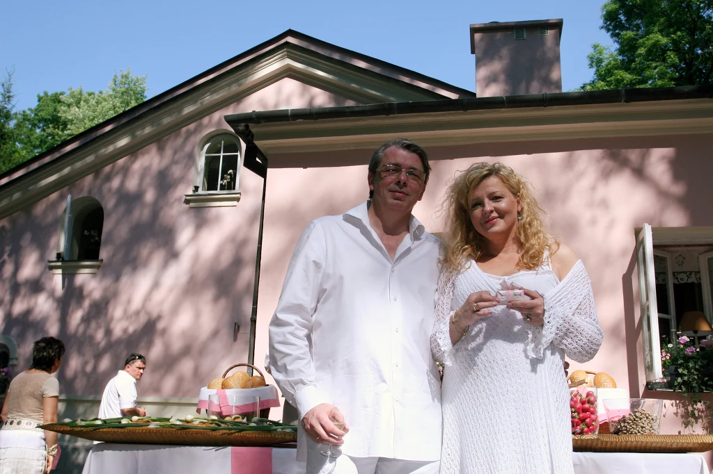 Magda Gessler i Waldemar Kozerawski, 2005 r.