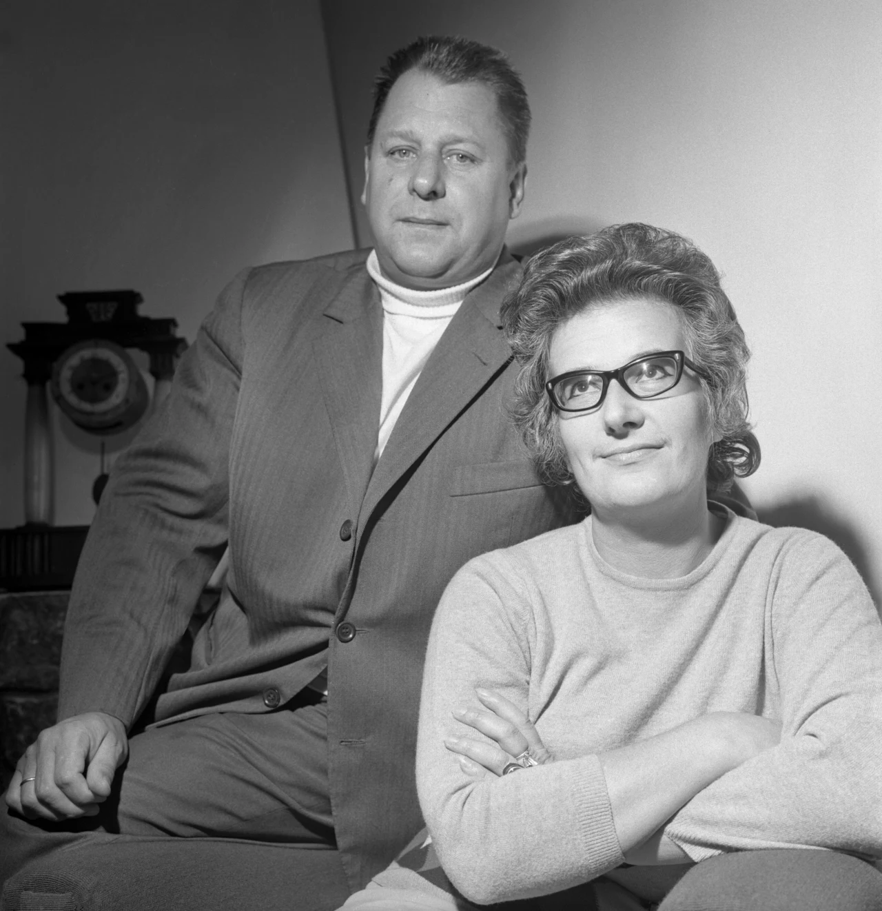 Czesław Nowicki "Wicherek" z żoną Ewą Nowicką Czesław Nowicki "Wicherek" z żoną Ewą Nowicką