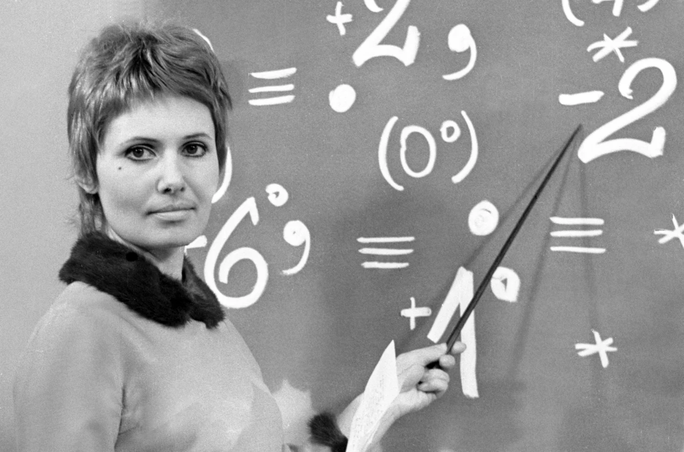 Elżbieta Sommer w studiu TVP, 1971 r. Elżbieta Sommer w studiu TVP, 1971 r.