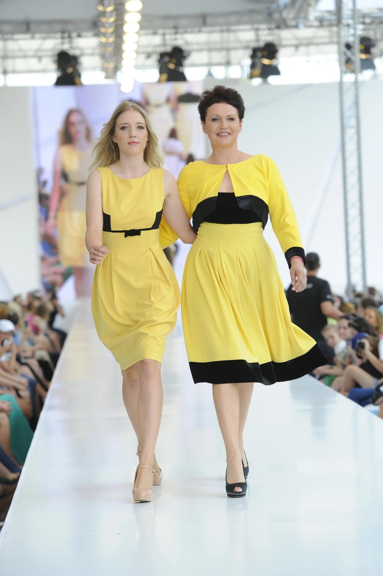 Małgorzata Pieńkowska z córką Iną Małgorzata Pieńkowska z córką Iną