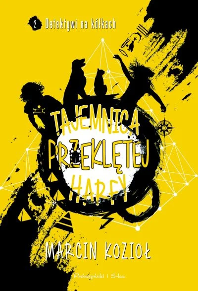 Okładka książki "Tajemnica przeklętej harfy"