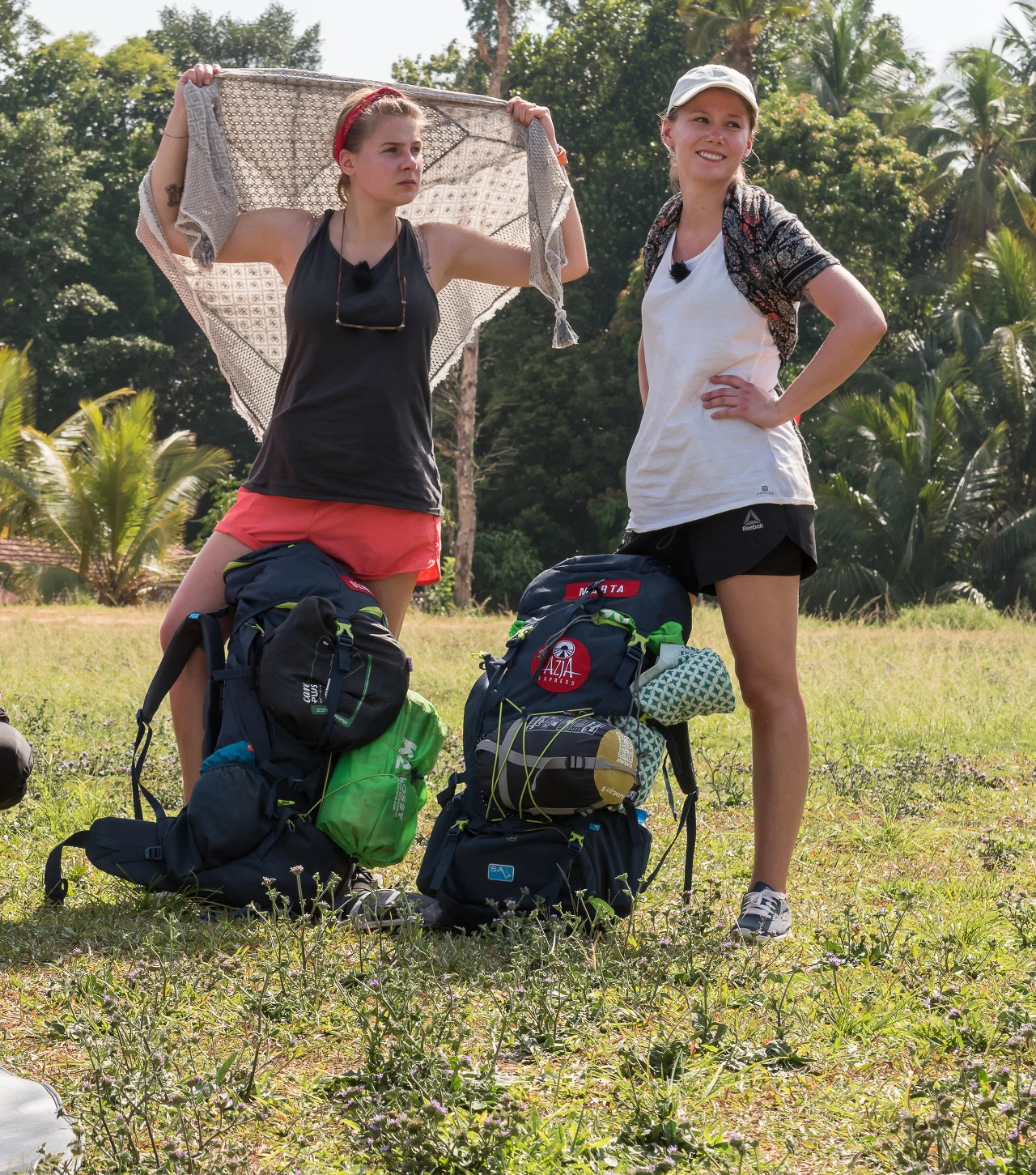 Marta Wierzbicka z przyjaciółką Marta Wierzbicka z przyjaciółką