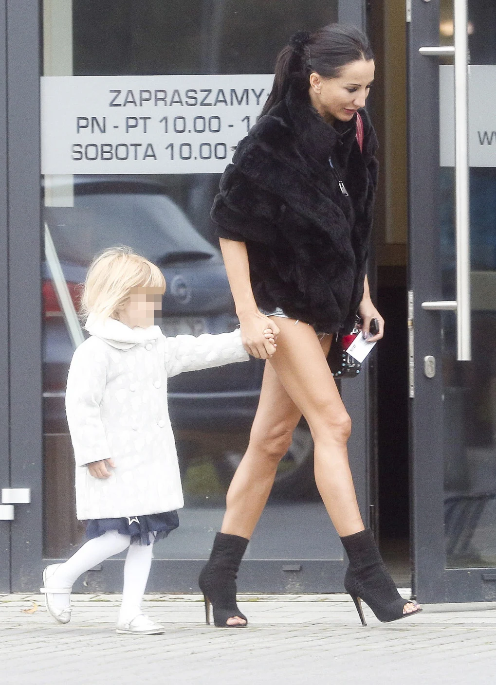 Justyna Steczkowska z córką Helenką Justyna Steczkowska z córką Helenką