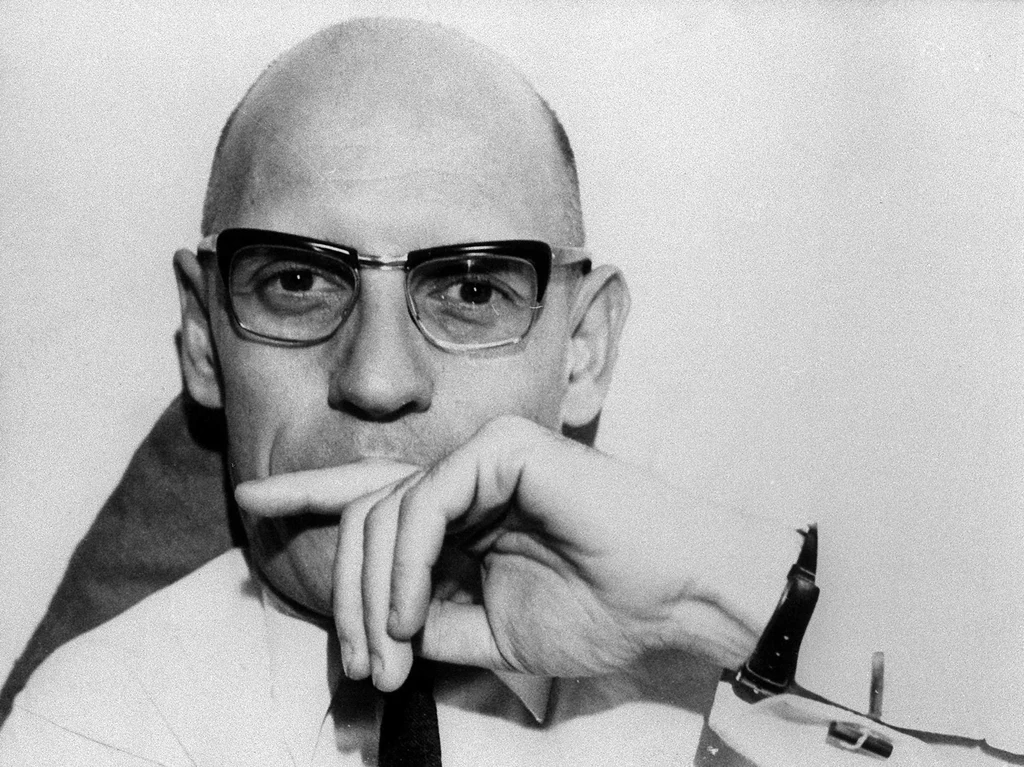 Michel Foucault (1926 - 1984), fot. OZKOK/SIPA