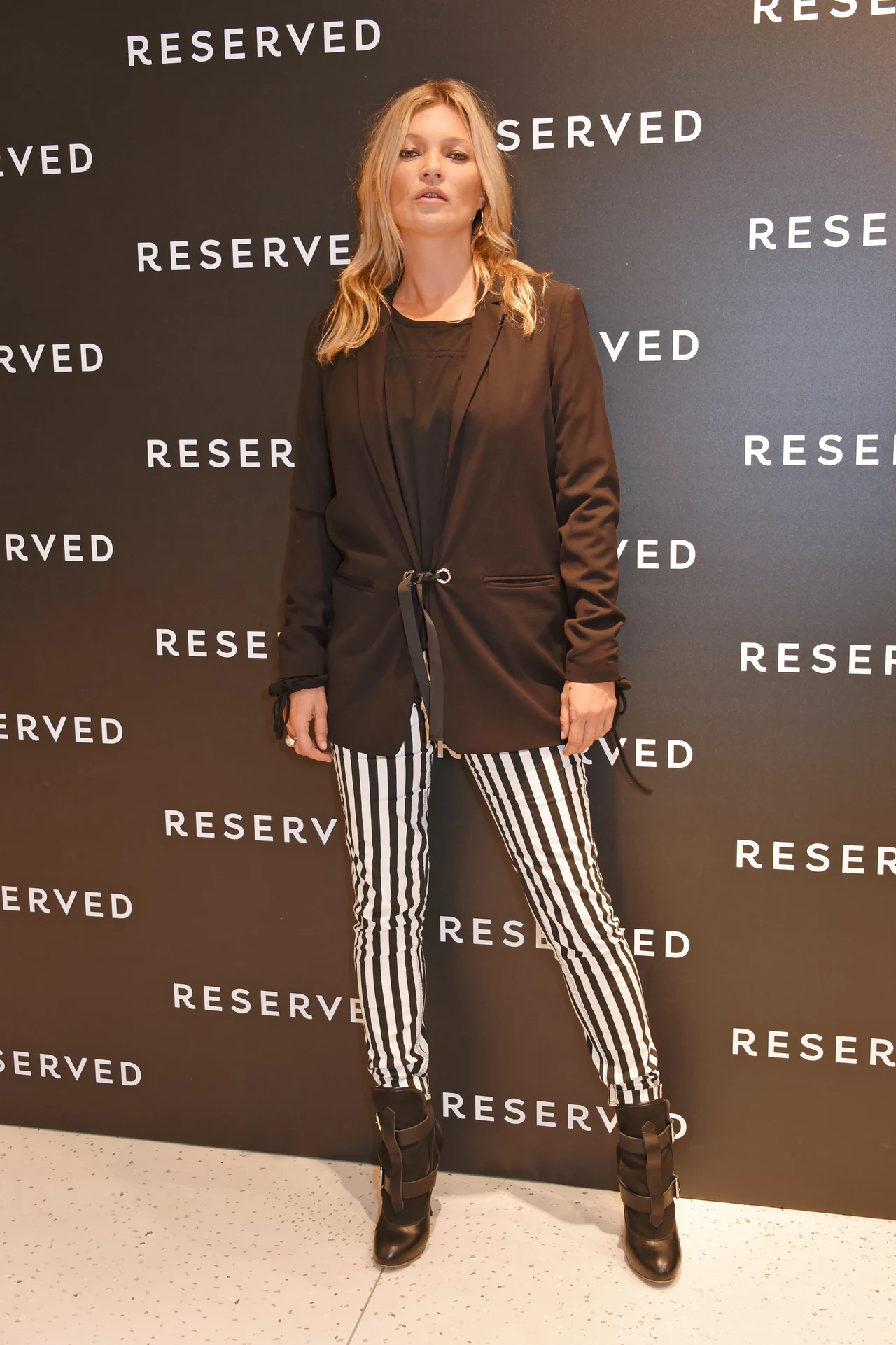 Kate Moss na otwarciu salonu Reserved w Londynie Kate Moss na otwarciu salonu Reserved w Londynie