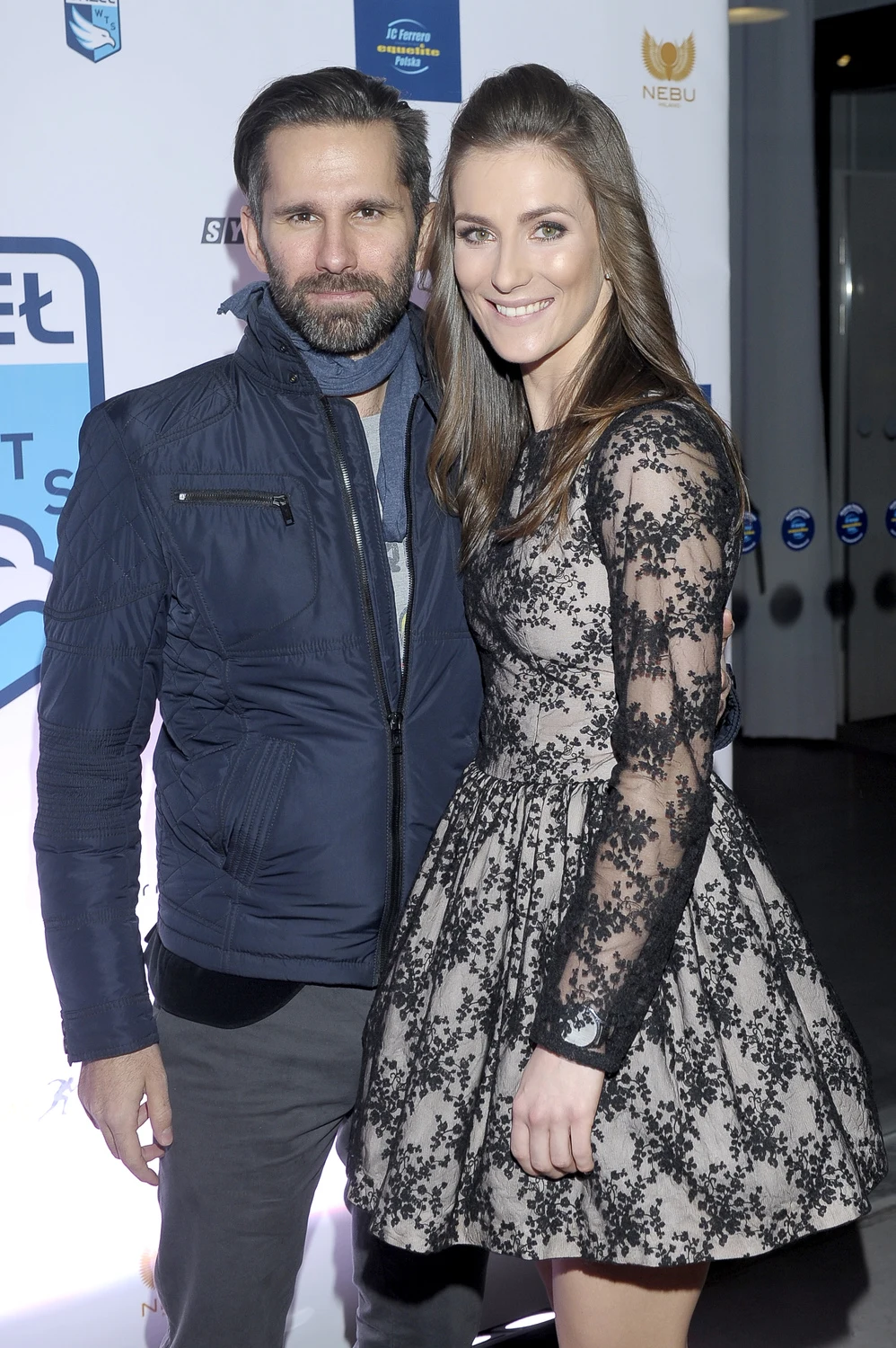 Anna Bosak z bratem, 2014 rok Anna Bosak z bratem, 2014 rok