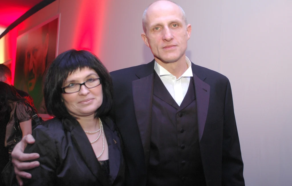 Maciej Kozłowski z żoną Agnieszką