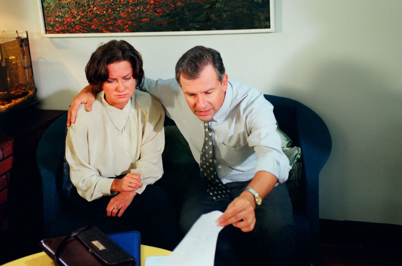 Agnieszka Kotulanka i Tomasz Stockinger w serialu "Klan" Agnieszka Kotulanka i Tomasz Stockinger w serialu "Klan"