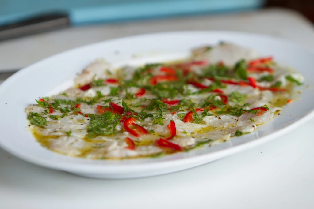 Ceviche to popularna sałatka z owocami morza Ceviche to popularna sałatka z owocami morza