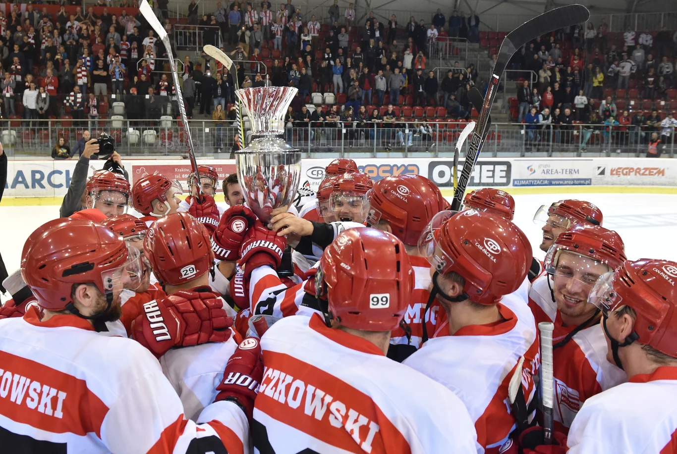 Hokeiści Comarch Cracovii zdobyli Superpuchar Polski