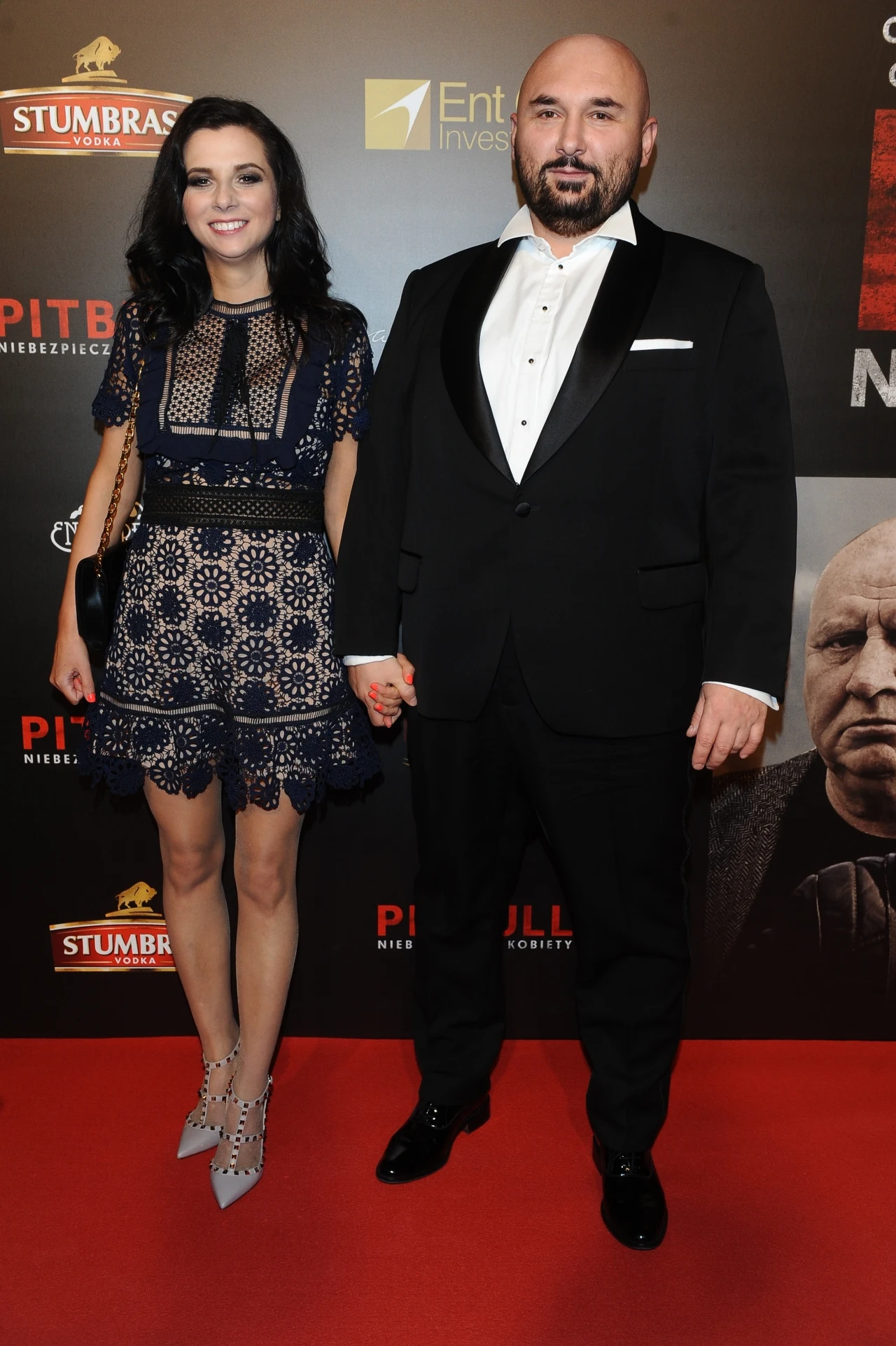 Patryk Vega z żoną