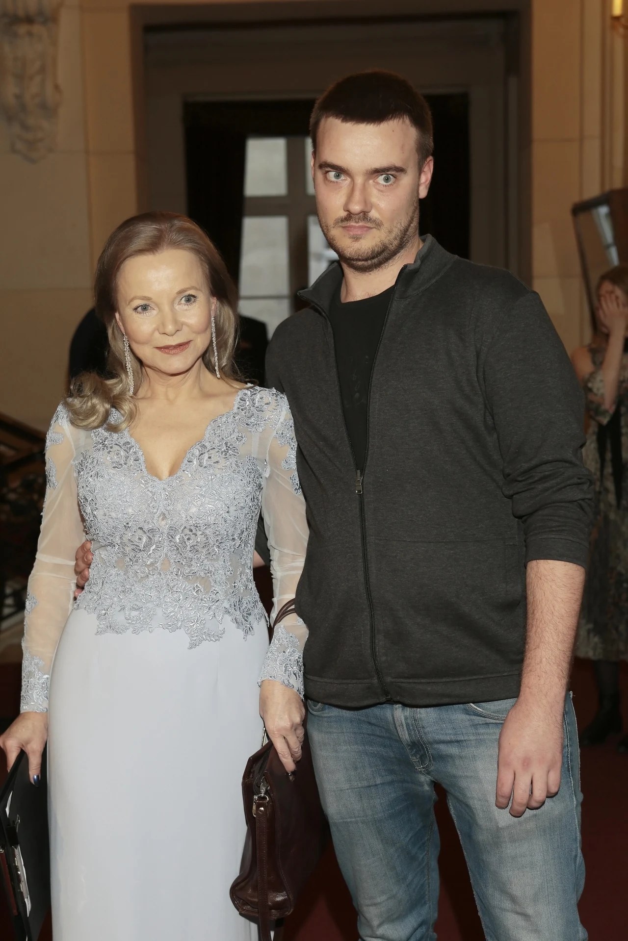 Laura Łącz z synem, 2017 r. Laura Łącz z synem, 2017 r.