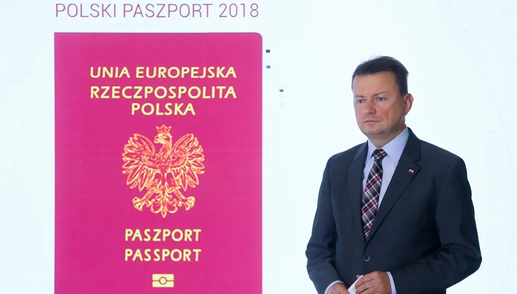 Szef MSWiA Mariusz Błaszczak Szef MSWiA Mariusz Błaszczak