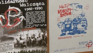 Z wystawy o Solidarności Walczącej prezentowanej podczas Forum Ekonomicznego w Krynicy