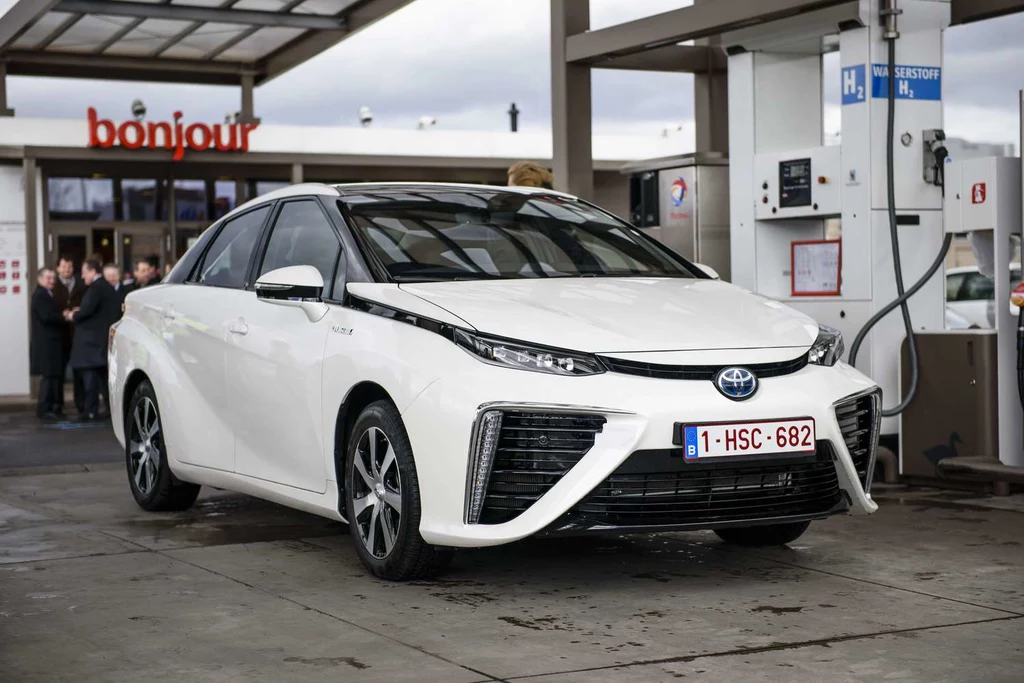 Toyota Mirai w Belgii