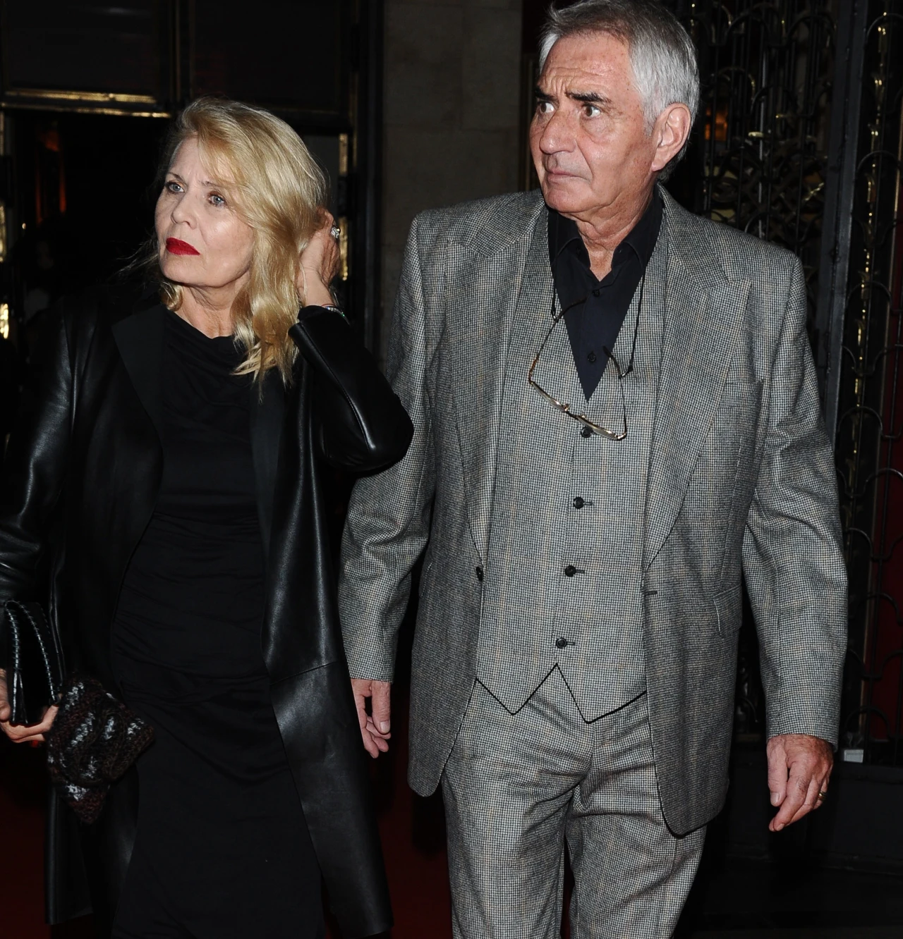 Grażyna Szapołowska i Eryk Stępniewski na premierze filmu Grażyna Szapołowska i Eryk Stępniewski na premierze filmu