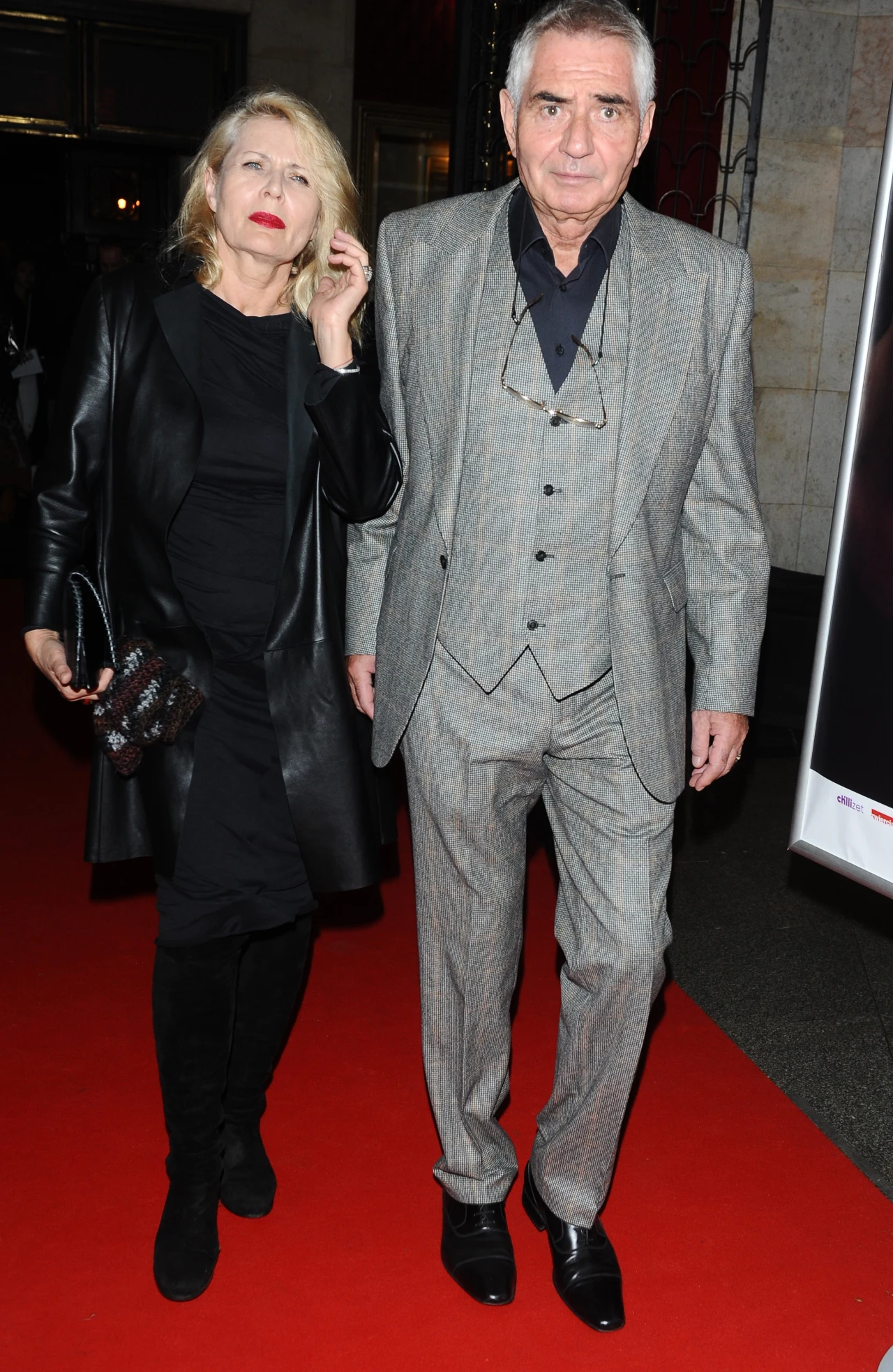 Grażyna Szapołowska i Eryk Stępniewski na premierze filmu Grażyna Szapołowska i Eryk Stępniewski na premierze filmu