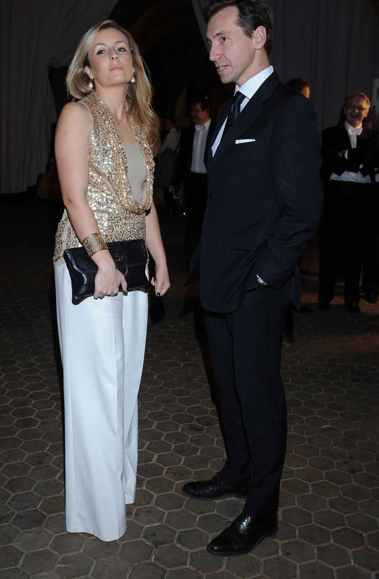 Piotr Kraśko z żoną Karoliną Ferenstein-Kraśko Piotr Kraśko z żoną Karoliną Ferenstein-Kraśko