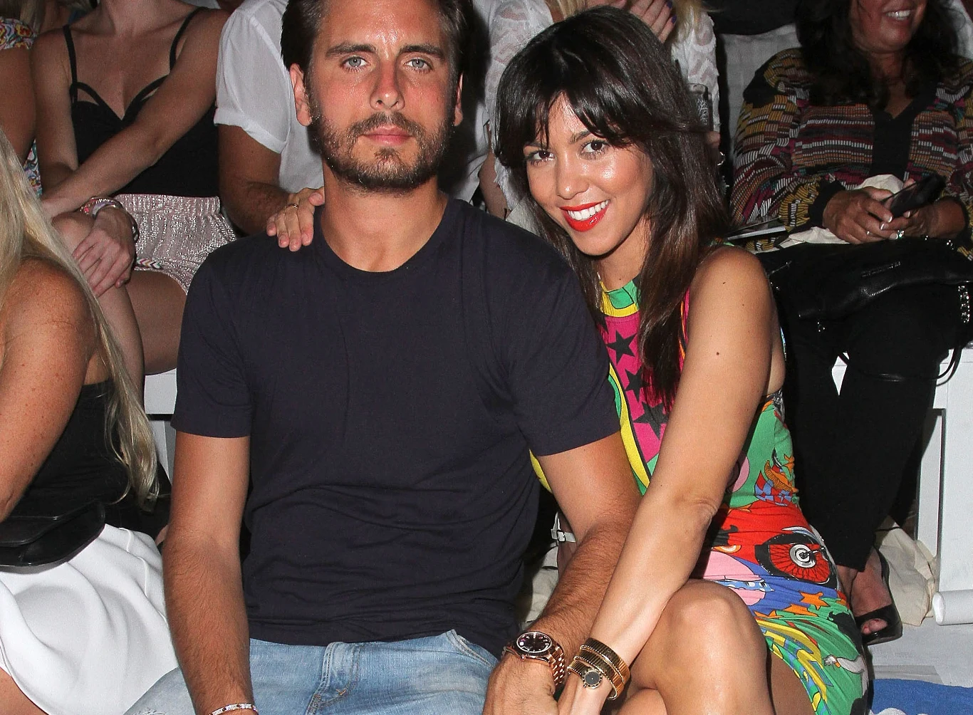 Scott Disick z byłą partnerką, Kourtney Kardashian Scott Disick z byłą partnerką, Kourtney Kardashian