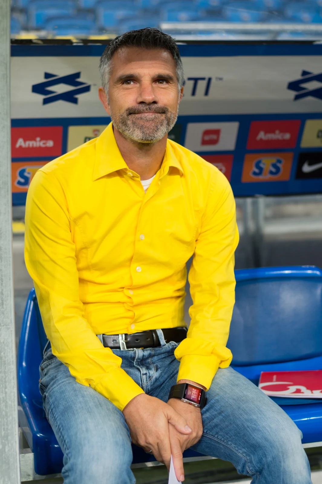 Trener Korony Kielce Gino Lettieri Trener Korony Kielce Gino Lettieri