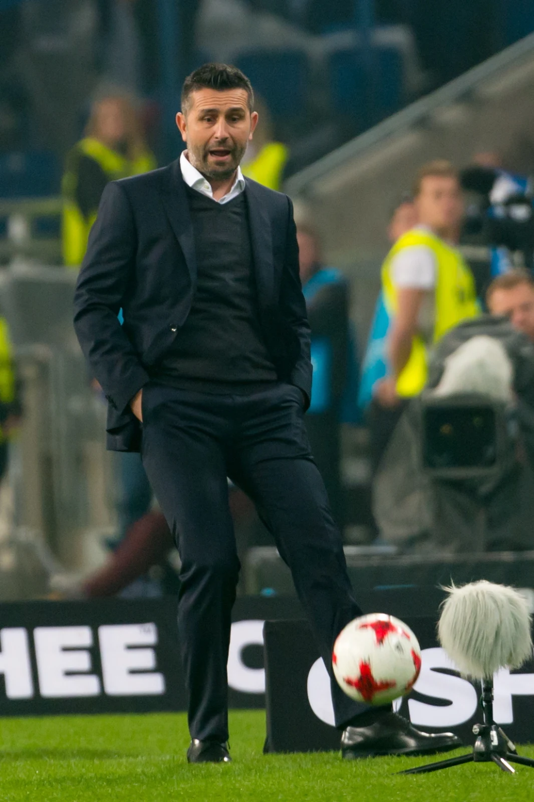 Trener Lecha Poznań Nenad Bjelica Trener Lecha Poznań Nenad Bjelica